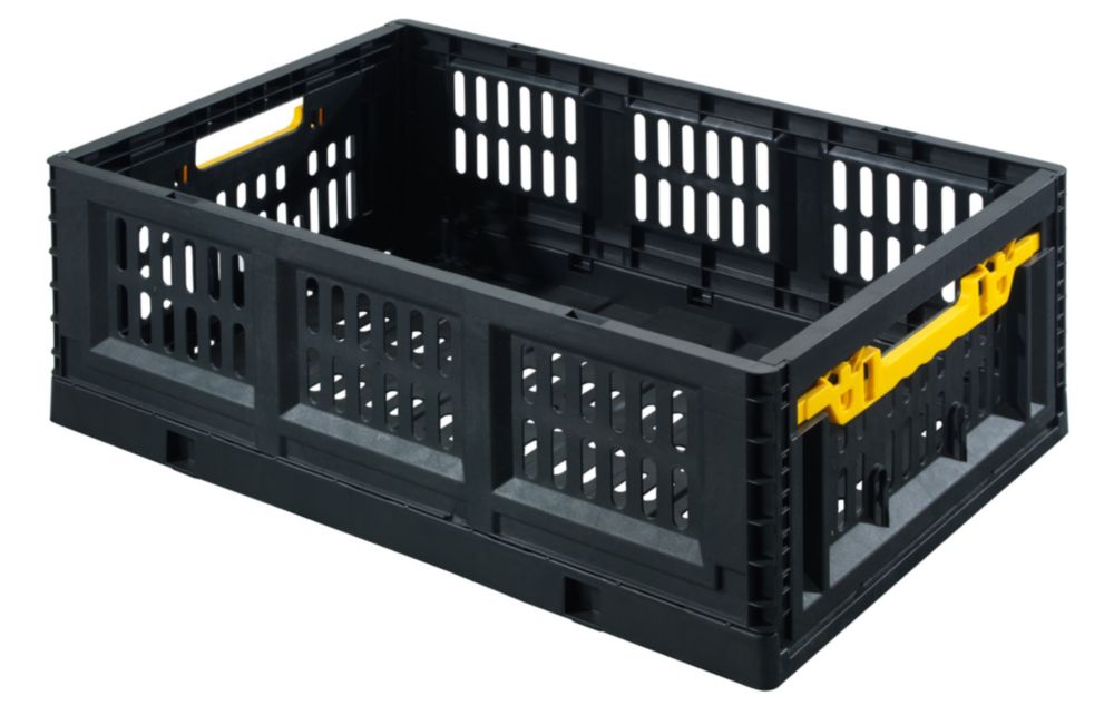 Stack On 24inch x 16inch x 9inch Folding Crate The Home Depot Canada