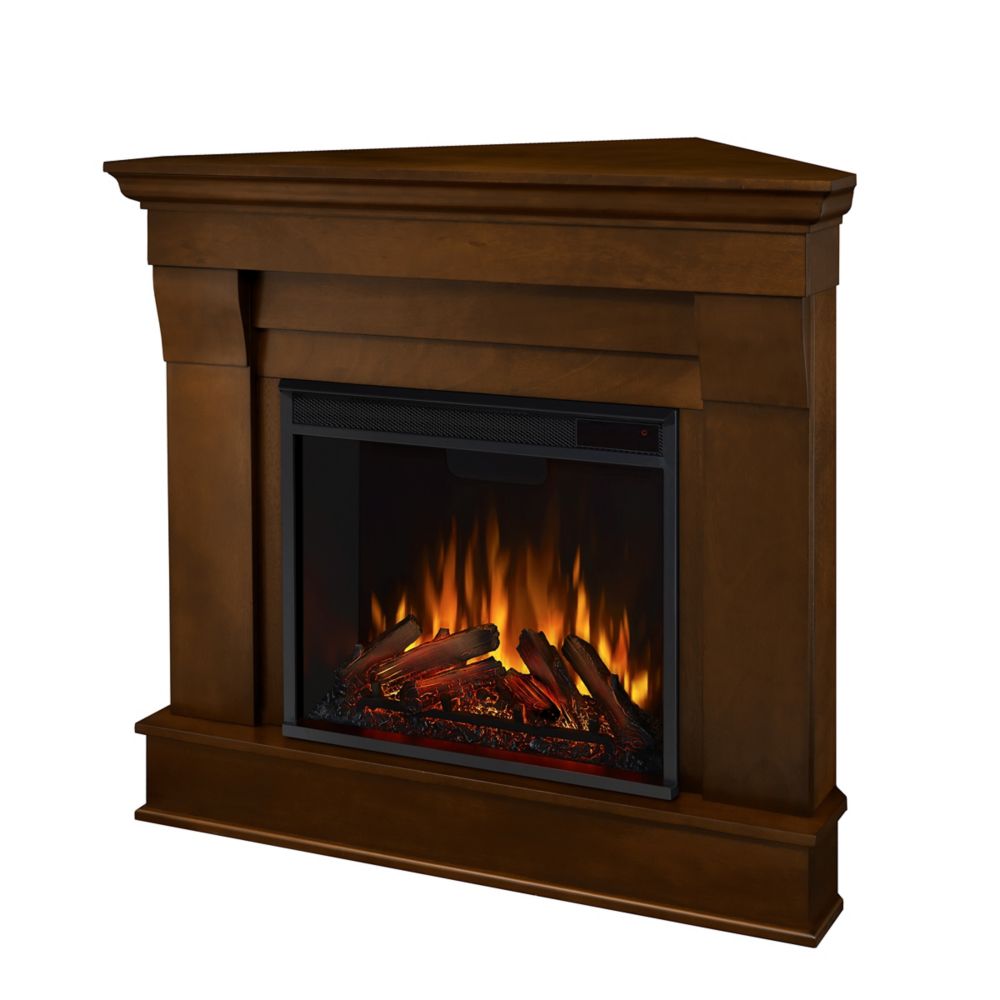 Fireplaces Stoves The Home Depot Canada Real Flame Cau Corner Electric Fireplace Mantel In