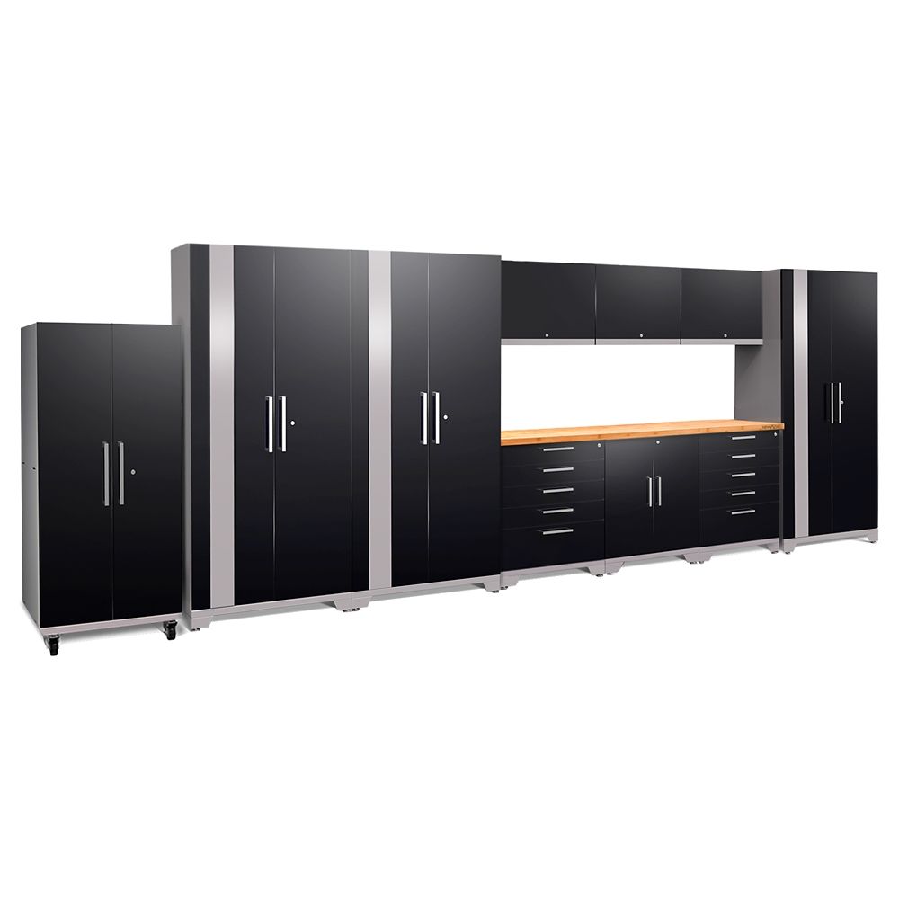 NewAge Products Armoire de garage Performance Plus 2.0 de couleur noire ...