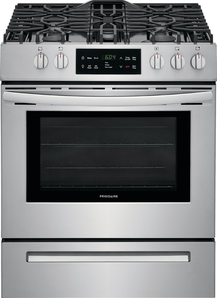 Frigidaire 30 Inch Freestanding Gas Range Stainless Steel The Home   P 1001188012 