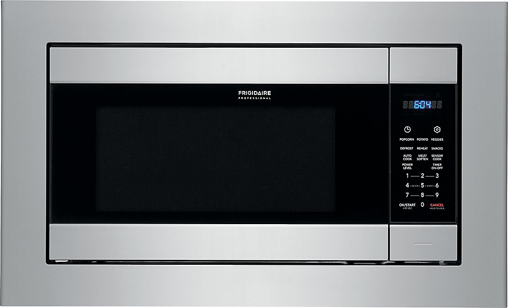 Frigidaire Professional 24 Inch W 2 Cu Ft Built In Microwave Frigidaire Professional 24 Inch W 2 Cu Ft Built In Microwave Smudge Proof Stainless Steel