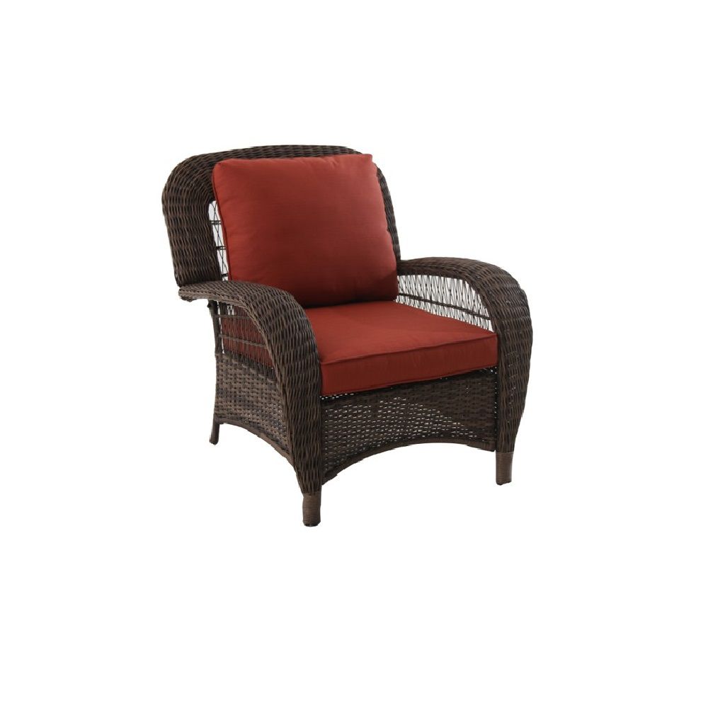 Floral Blossom Chaise Lounge Chair with Cushion The Home Depot Canada