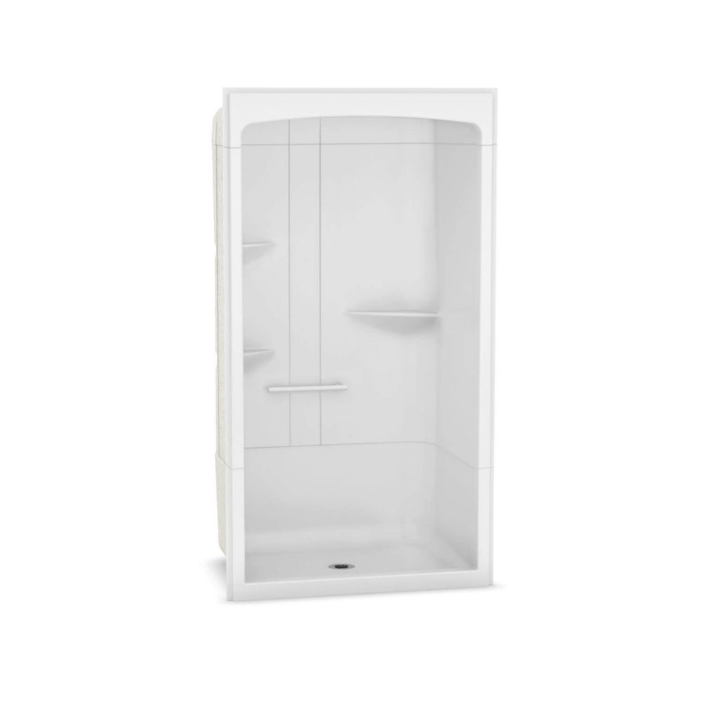 MAAX Camelia 48 inch x 34 inch x 88 inch 3piece Acrylic Shower with