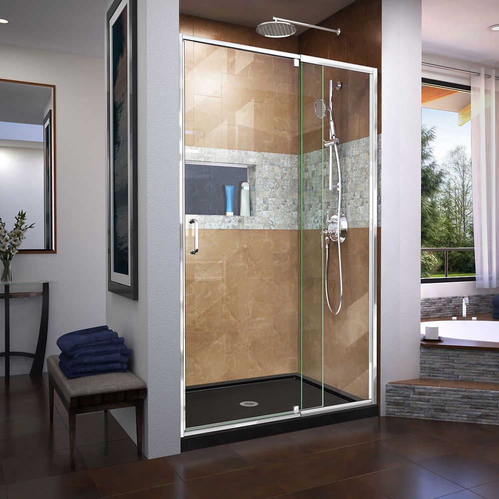 Dreamline Flex 32 Inch D X 42 Inch W X 74 3 4 Inch H Shower