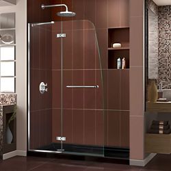 Dreamline Aqua Fold 32 Inch D X 32 Inch W Bi Fold Shower Door In