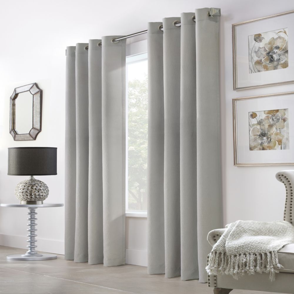 Home Decorators Collection Belfast Light Filtering Grommet Curtain