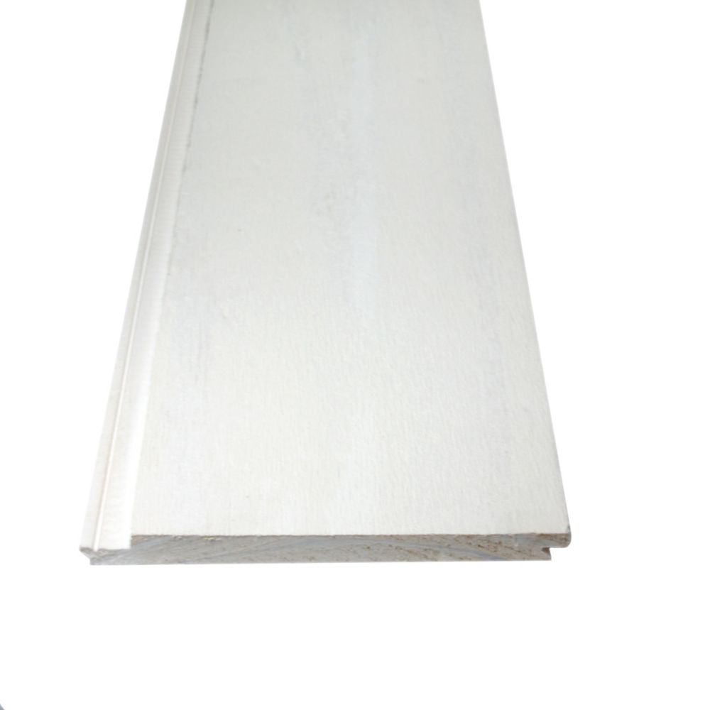 Rustic White Reversible Shiplap