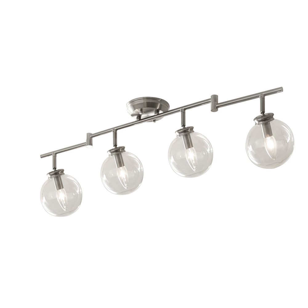 4 Light Multidirectional Lighting Fixture With Led Bulbs 4 Light Multidirectional Lighting Fixture With Led Bulbs