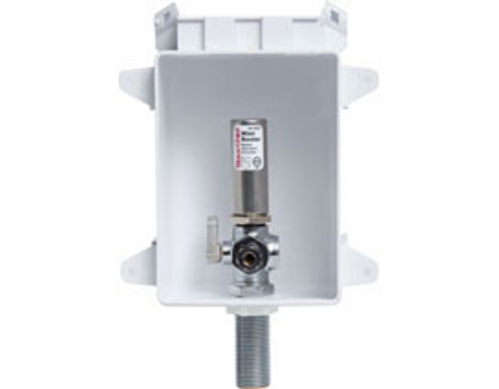 Sioux Chief OxBox Ice Maker Outlet Box with Water Hammer Arrester by Sioux Chief The Home