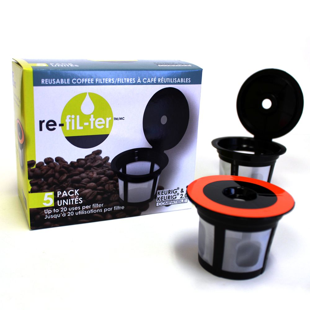 UpShot ReFilter, Reusable Coffee Filters, 5/Pack The Home Depot Canada