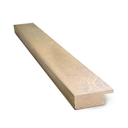 Moulure de contour Montréal, bois de merisier, 14 mm x 1 1/2 po x 45 po, 2/paq.