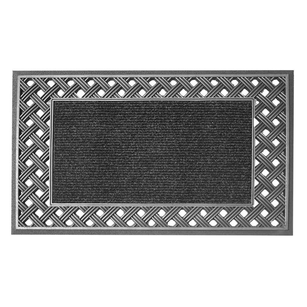 Door Mats The Home Depot Canada Floor Choice Engraved 18 Inch X 30 Silver Door