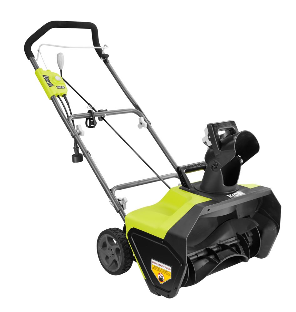RYOBI Souffleuse à neige électrique filaire de 20 po de 13 A Home