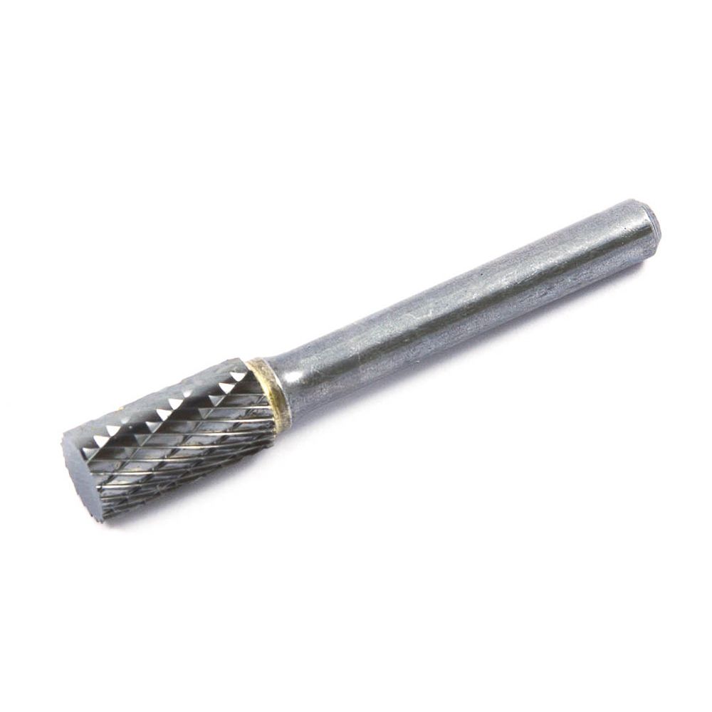 Tungsten Carbide Double Cut Rotary File Cylinder Shape With 1/8 Inch