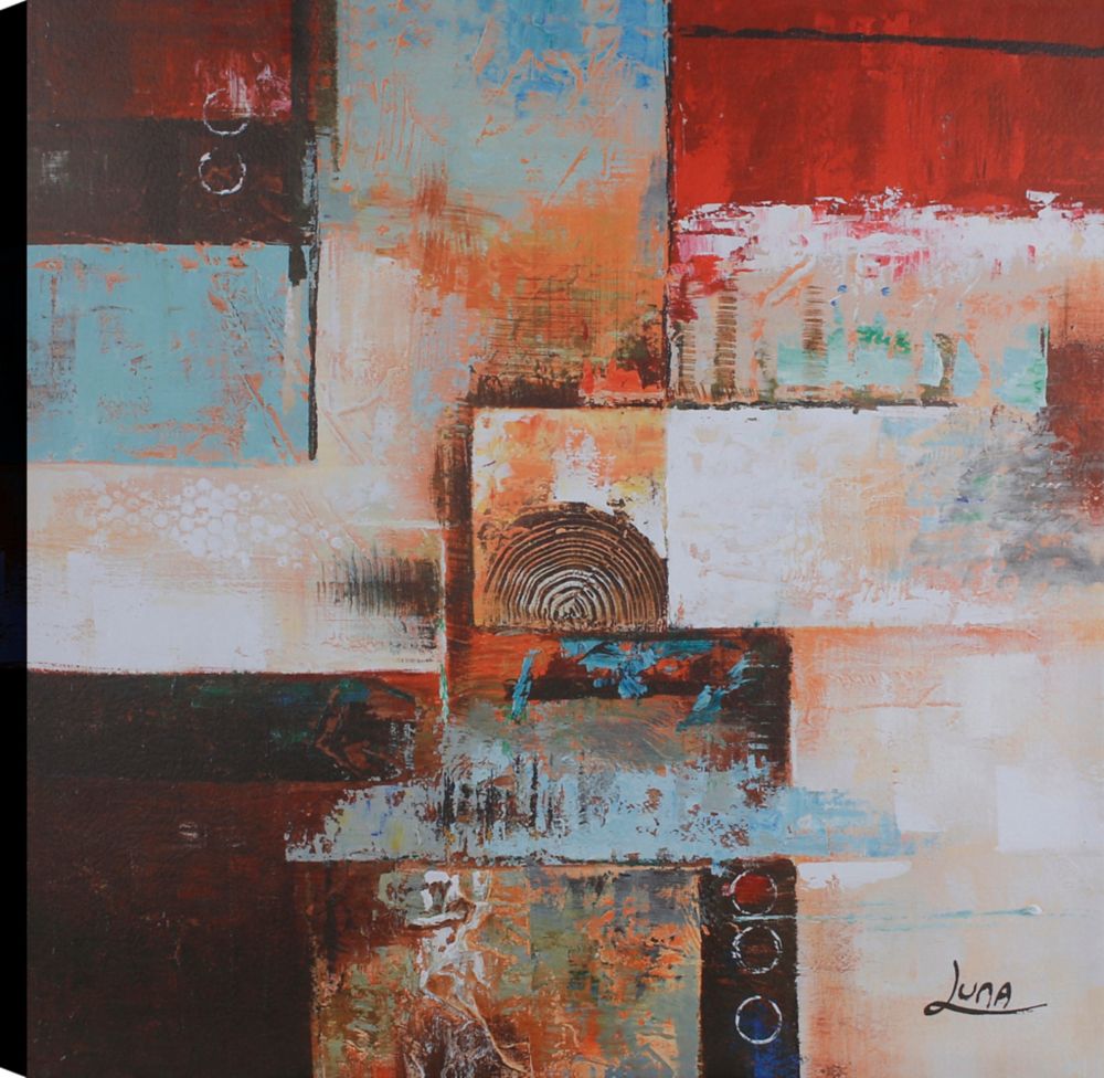 Art Maison Canada Abstract Corners III, Abstract Art, Canvas Print Wall