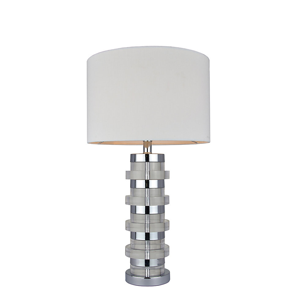 24 5 Inch Table Lamp Chrome