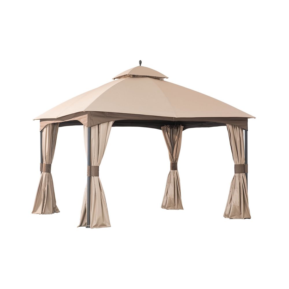 Hampton Bay Gazébo Turnberry De 10 Pi X 12 Pi Home Depot Canada