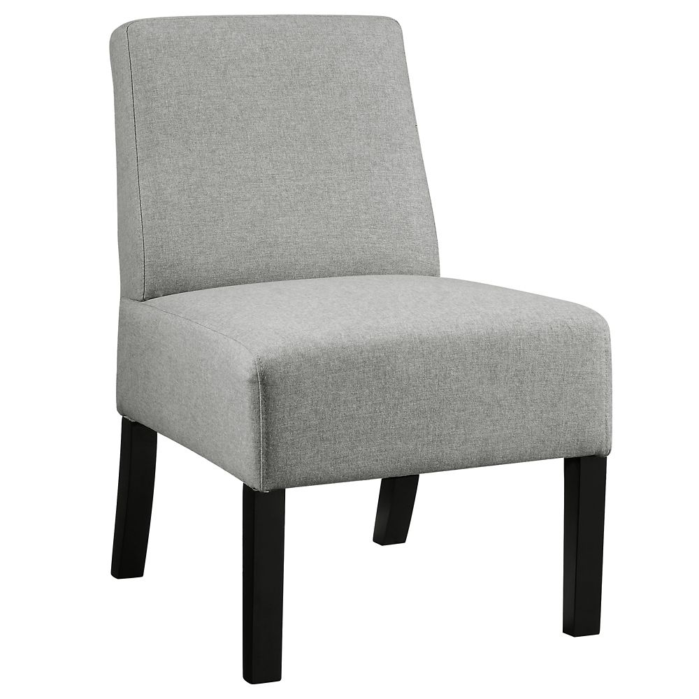 Tino Compact Accent Chair Light Grey