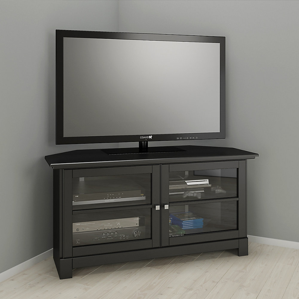 Nexera Pinnacle 49 Inch Modern Corner Unit Black The Home Depot Nexera Pinnacle 49 Inch Modern Corner Unit Black
