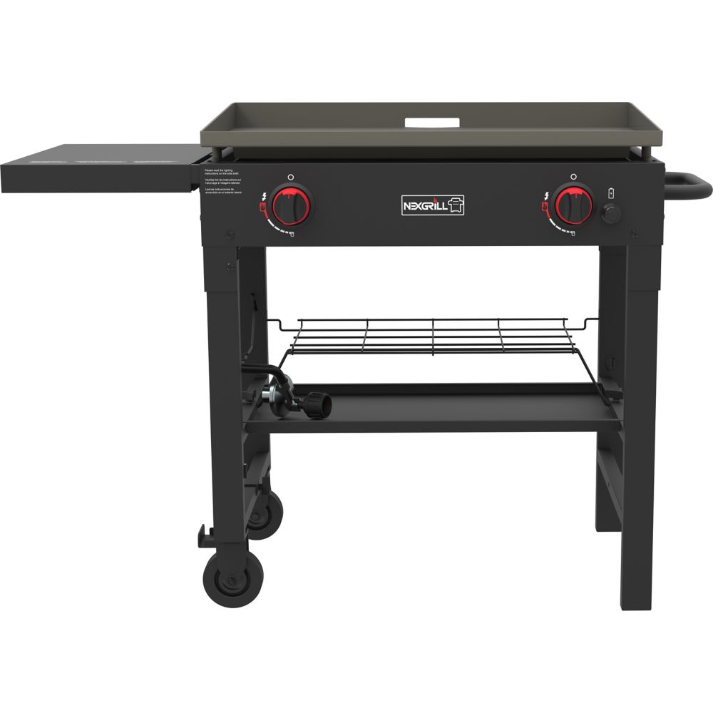 NexGrill Plaque chauffante au barbecue au propane à 2 brûleurs Home Depot Canada