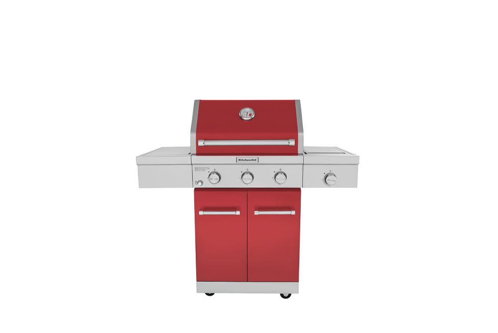 KitchenAid 3Burner Outdoor Gas BBQ with Ceramic Infrared Sear Burner