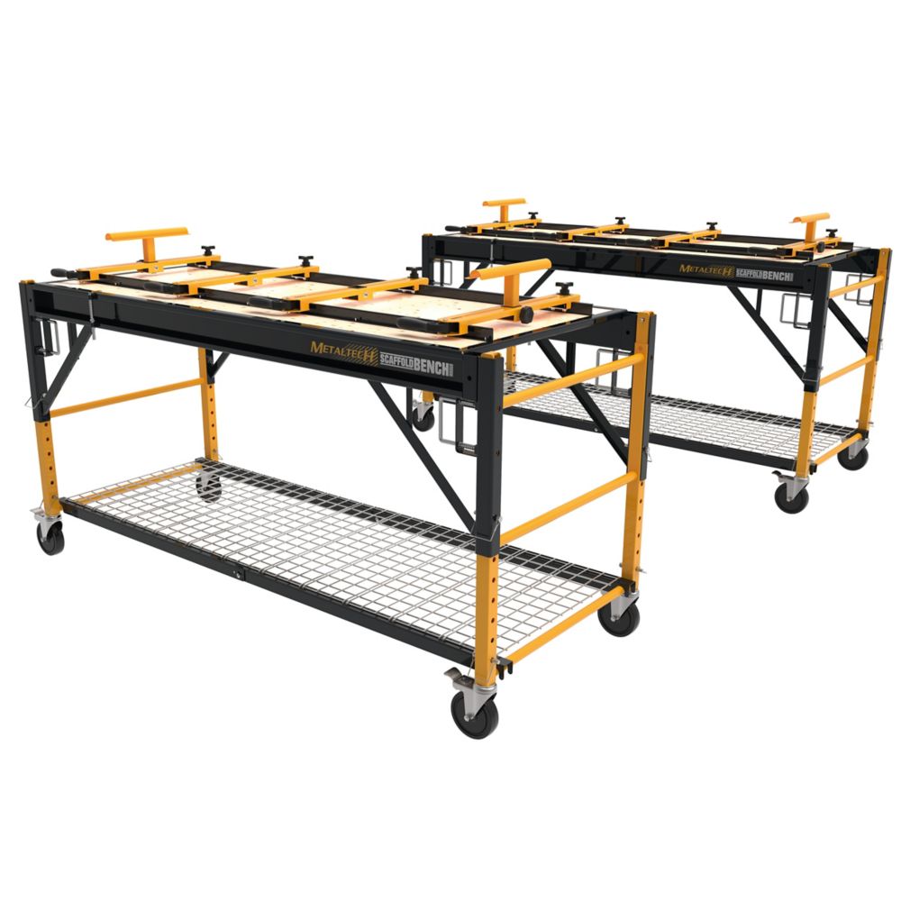 Metaltech ScaffoldBench, Kit of 2, Primary Workbench The Home Depot