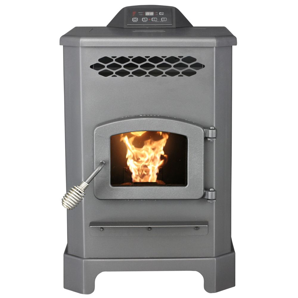 US Stove King 2000 Sq. ft. Mini Pellet Stove The Home Depot Canada
