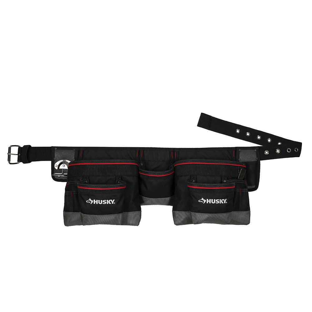 HUSKY 13 Pocket Carpenter Apron The Home Depot Canada