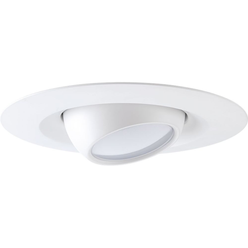 Progress Lighting LED Recessed 5 inch LED Eyeball Trim, 650 lumens