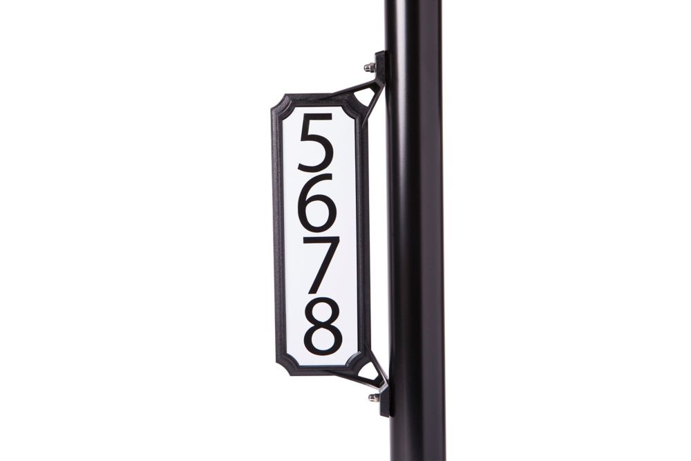 Architectural Mailboxes Manhattan Address Plaque The Home Depot Canada