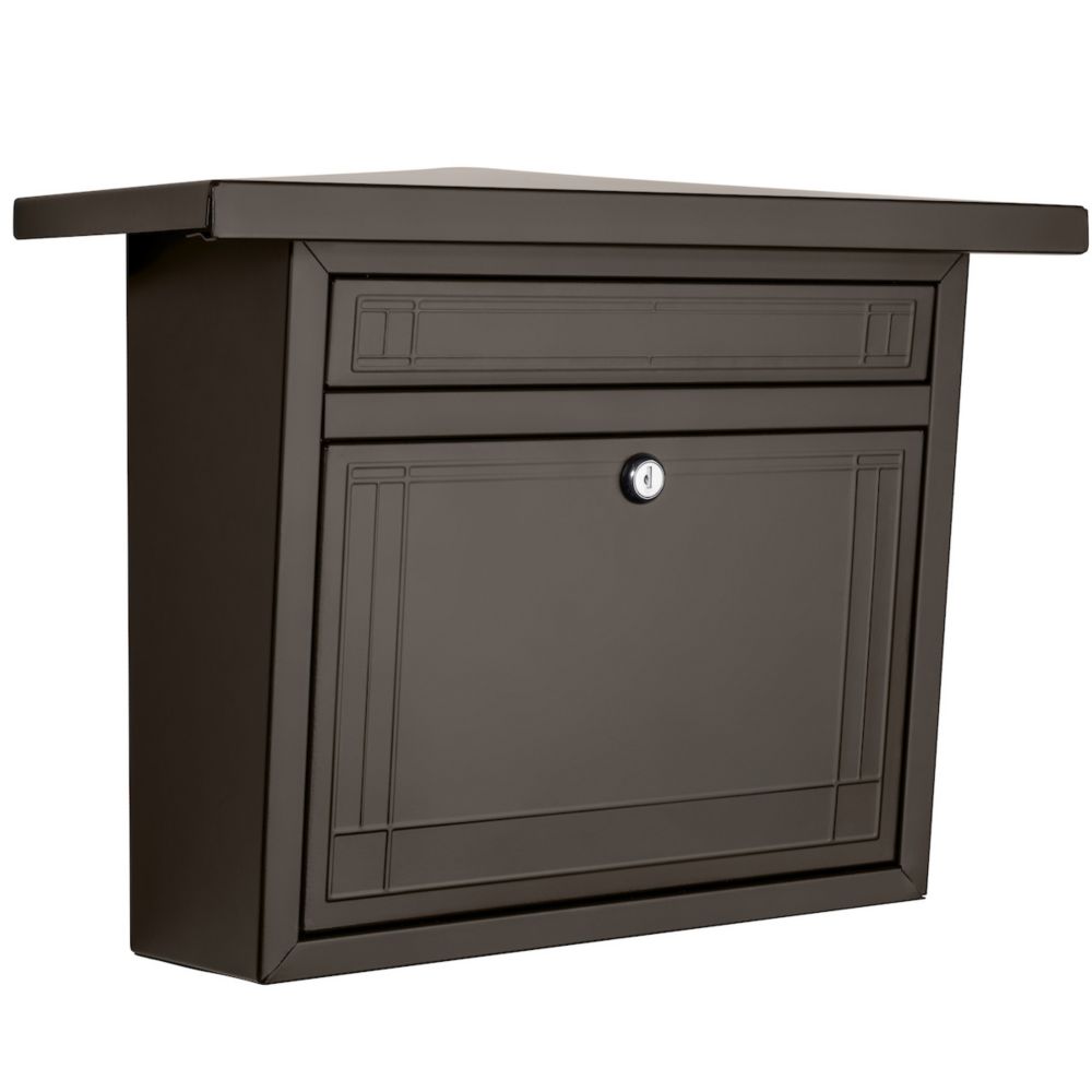 Architectural Mailboxes Beachy Locking Mailbox The Home Depot Canada