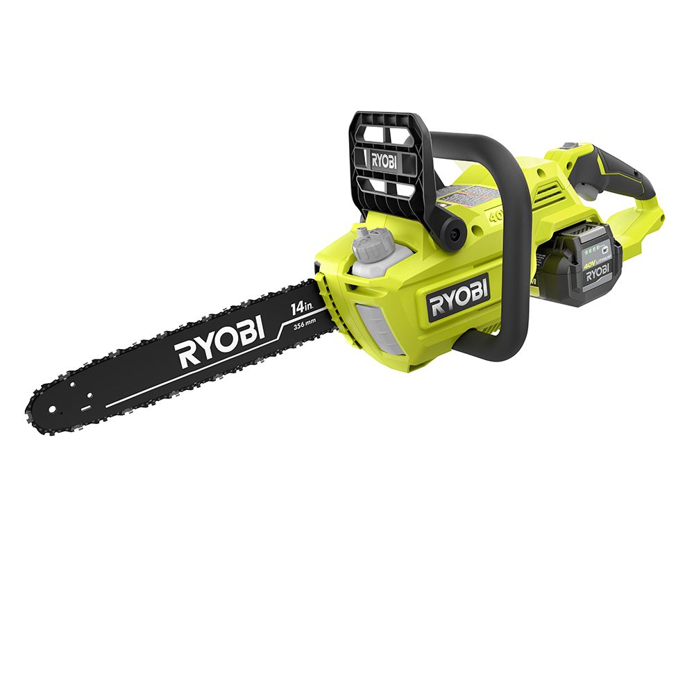 RYOBI 40V 14inch Brushless Chainsaw Kit with 4AH Battery & Charger