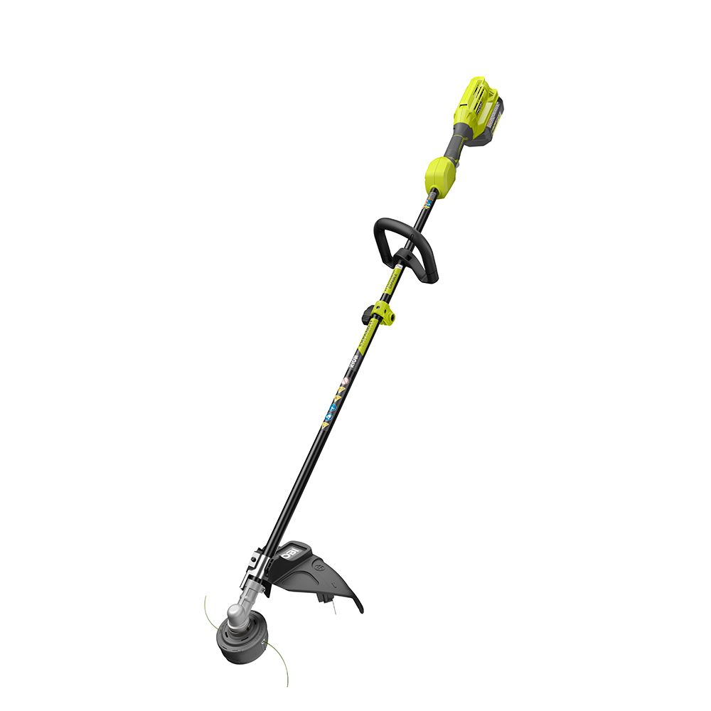 RYOBI 40-Volt Lithium-Ion Cordless Attachment Capable String Trimmer - 4.0 Ah Battery and Charger Included