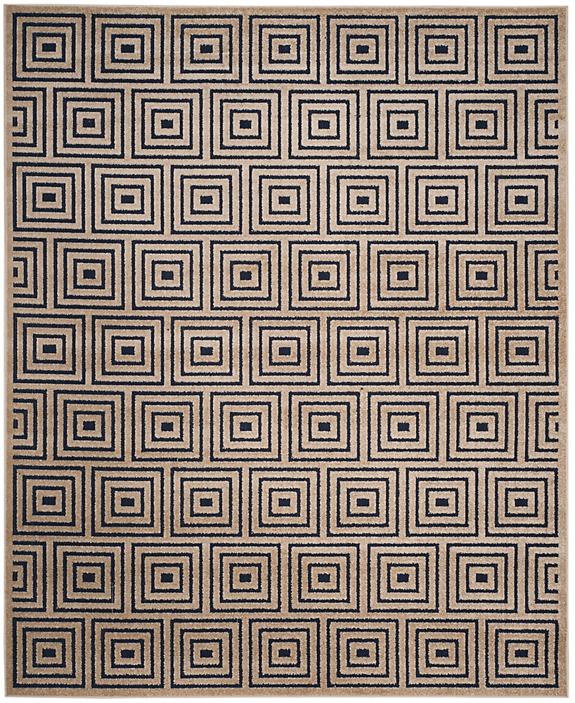 Cottage Layton Navy Cream 5 Ft 3 Inch X 7 Indoor Outdoor Area Rug