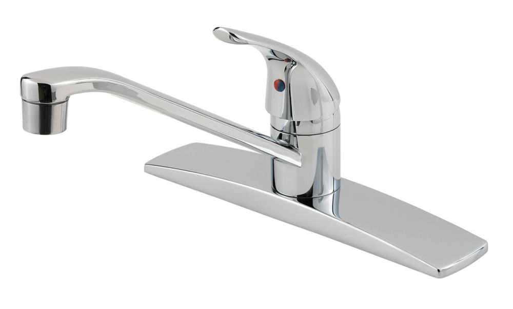 Pfister Square Single Control Kitchen Faucet In Polished Chrome The   P 1001224860 