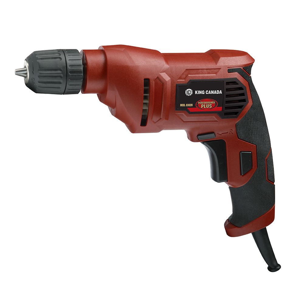 Performance Plus 3/8 inch. Keyless Chuck Electric Drill The Home