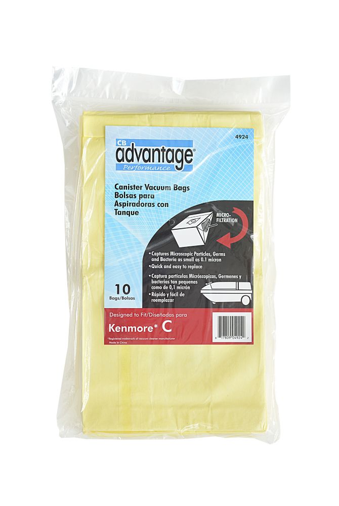 4 Type 5055 Disposable Vacuum Cleaner Bags Compatible with Kenmore Canister