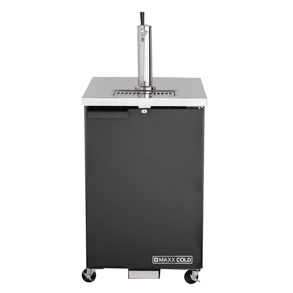 Maxx Cold XSeries Single Tap 24 inch Keg Cooler The Home Depot Canada