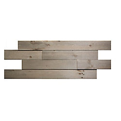 Bois shiplap 3D Brun argile