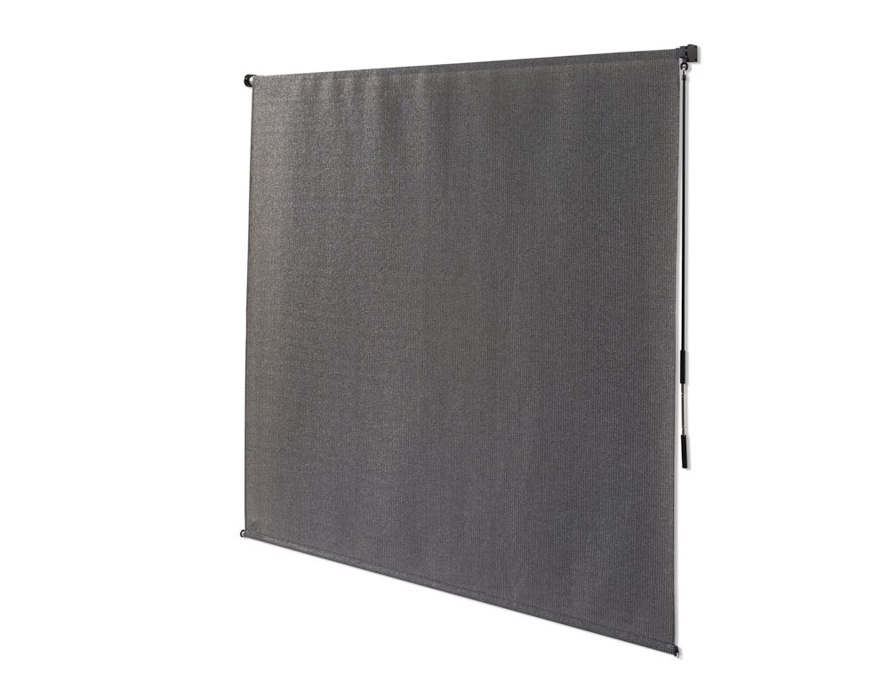 Coolaroo Outdoor Crank Roller Shade with 95 UV Protection, (8 ft. x8