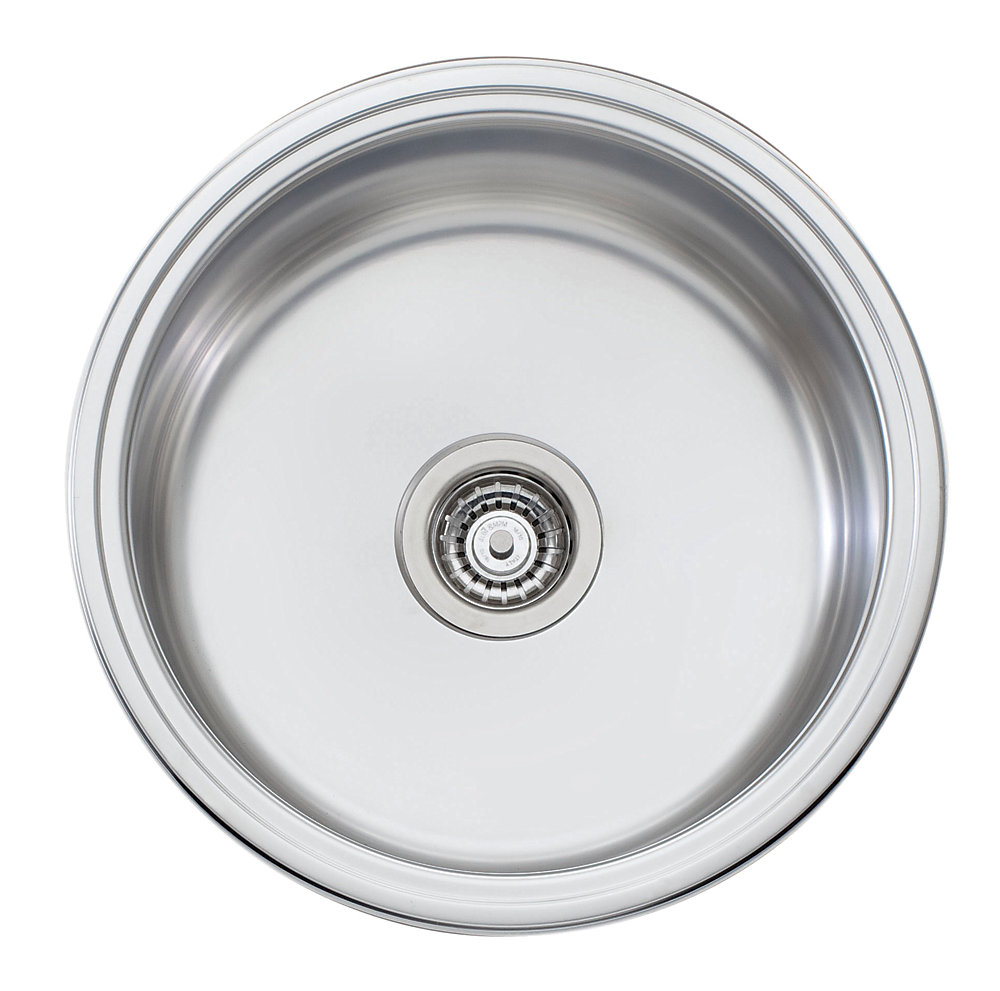 Stainless Steel Single Bowl Universal Mount Laundry Sink 19 25 Inch X 19 25 Inch X 7 Inch