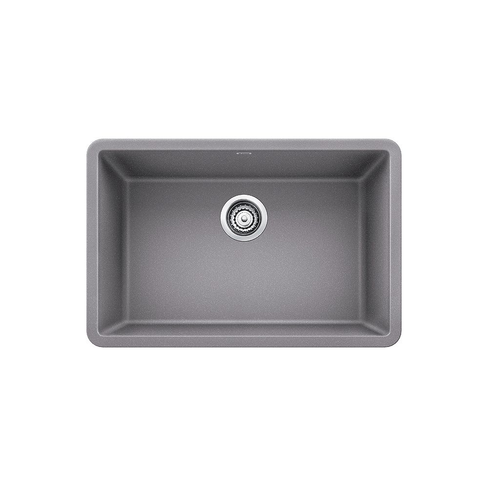 Blanco PRECIS 27-inch Single Bowl SILGRANIT Undermount ...