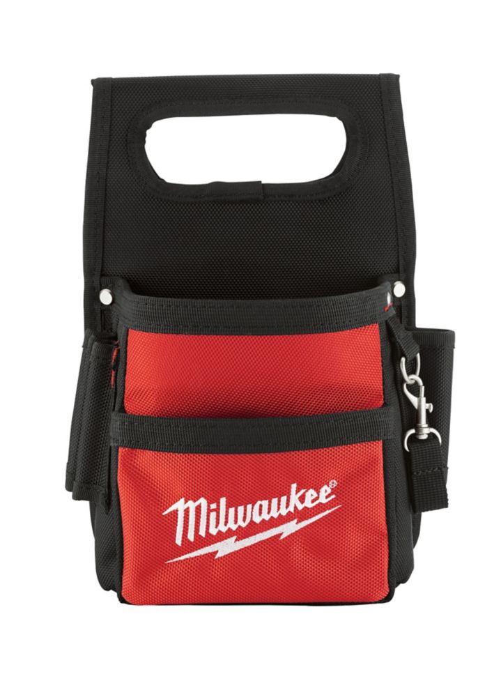 Milwaukee Tool 11 Inch Compact Electricians Pouch The Home Depot Milwaukee Tool 11 Inch Compact
