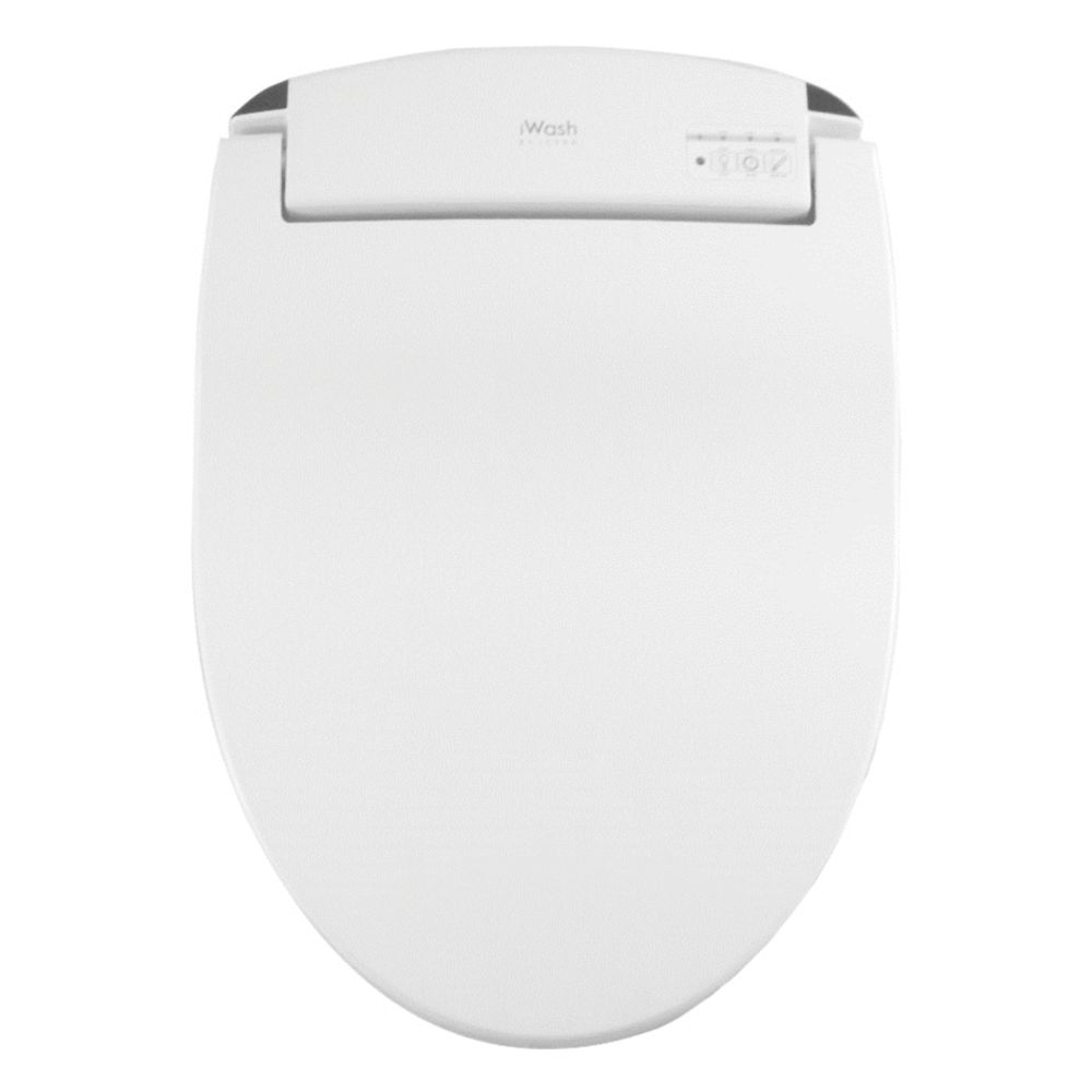 Icera USA The Iwash Electronic Bidet Seat for Elongated Toilet Bowls The Home Depot Canada
