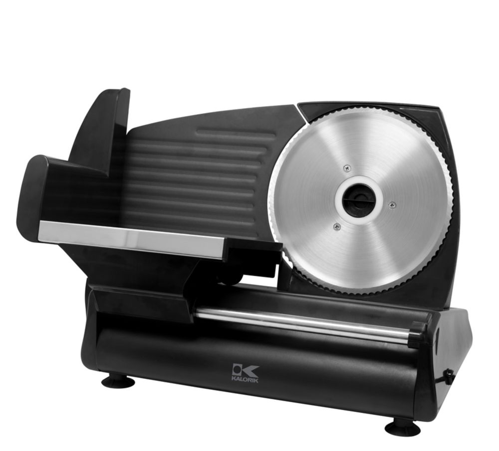 Kalorik Black Professional Style Food Slicer The Home Depot Canada