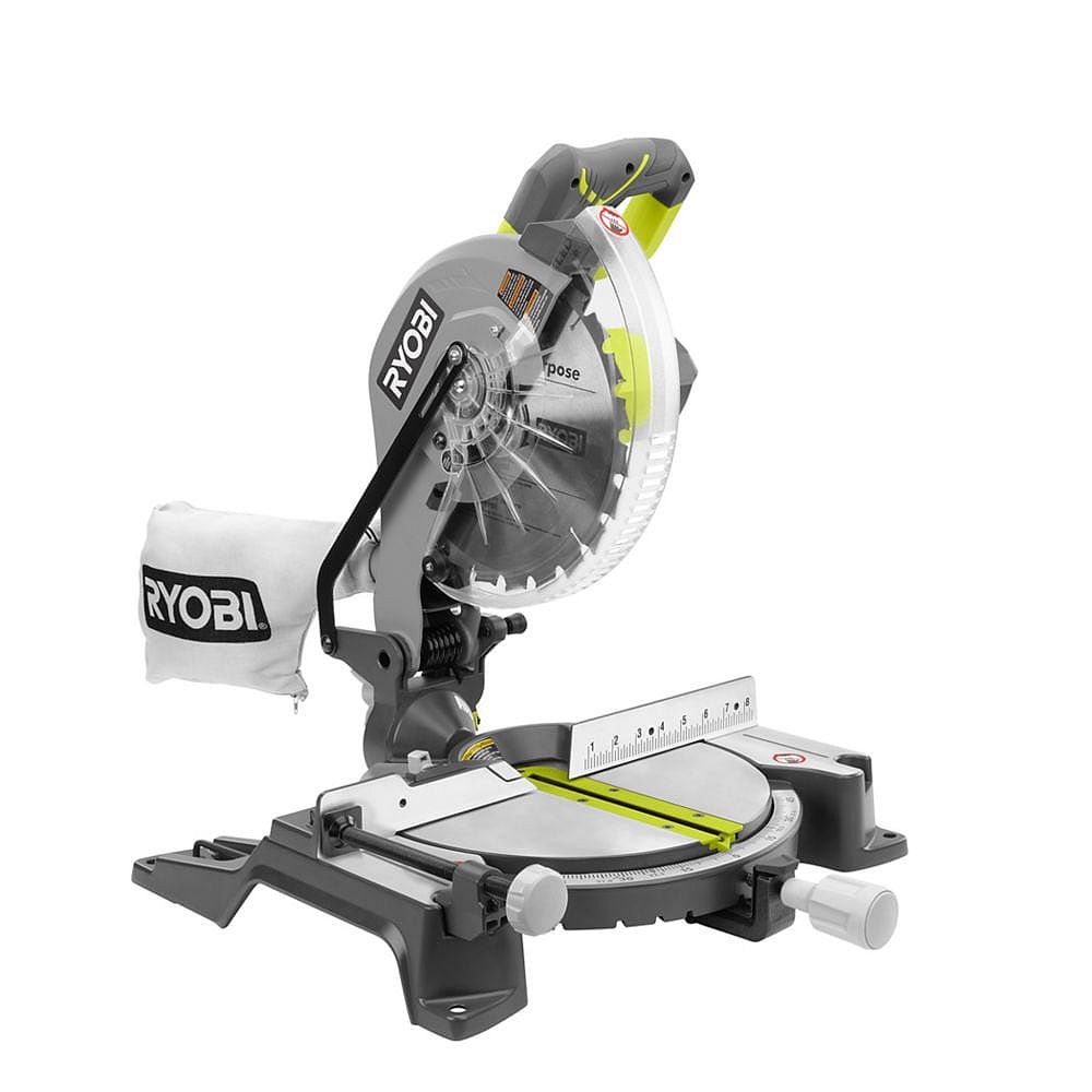 RYOBI 14 Amp 10 Inch Compound Mitre Saw The Home Depot Canada