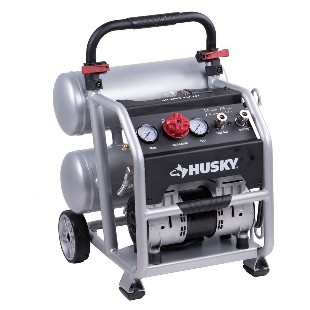 Husky Gal Portable Electric Powered Silent Air Compressor