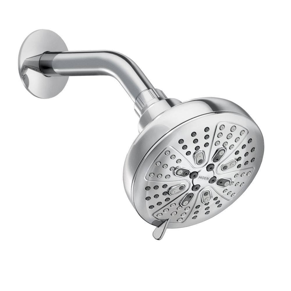 MOEN Hydro Energetix 8Function Wallmount Showerhead Chrome The