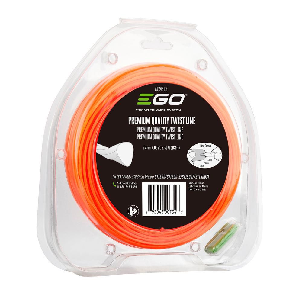 EGO 160 ft. 0.095 inch Premium Quality Twisted Line for All POWER+ 15 ...