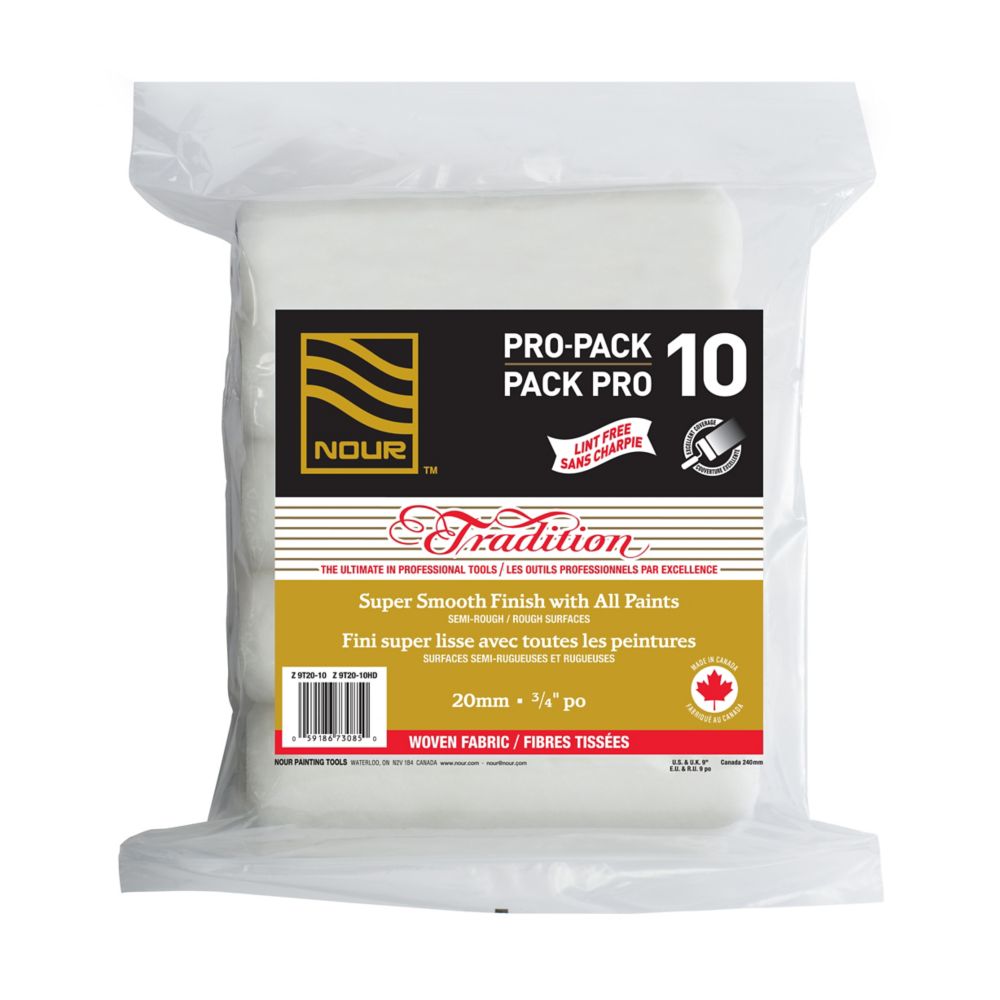 Nour Tradition 20mm Woven Lint Free Roller Refill (10Pack) The Home